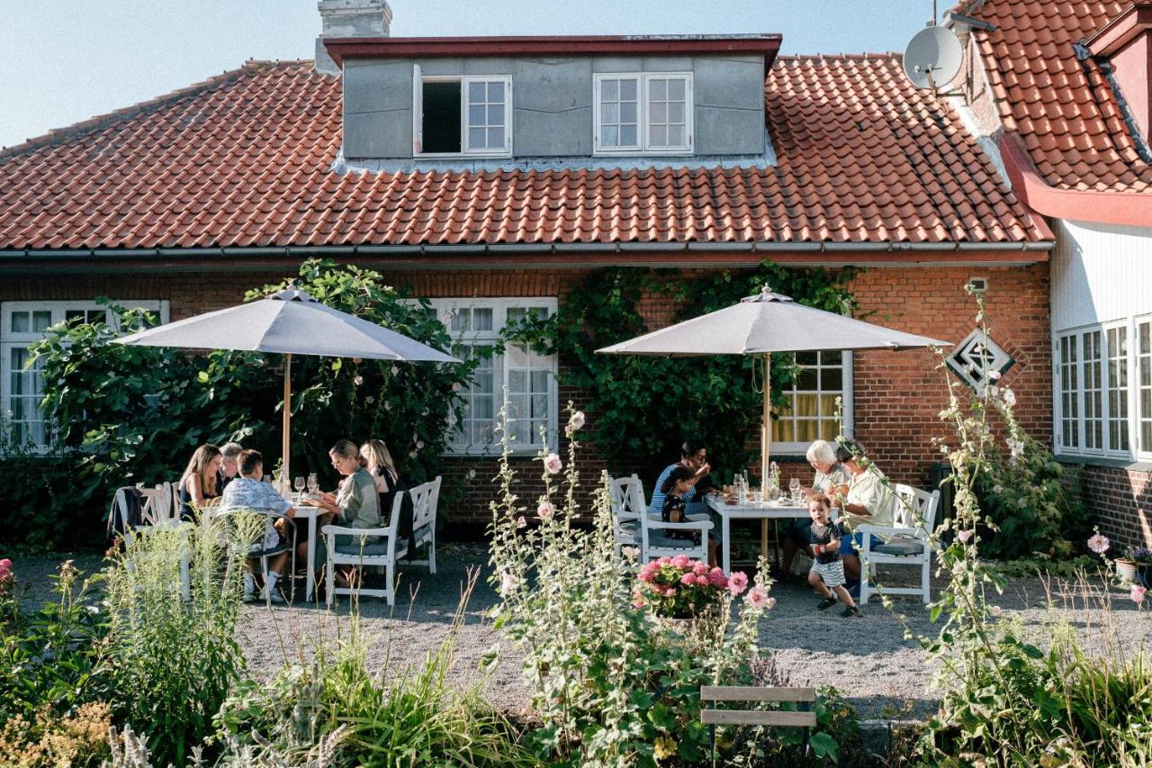 Langebjerg Pension & Spisested Allinge-Sandvig Esterno foto